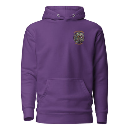 Sudadera de terror con trabajadores zombies