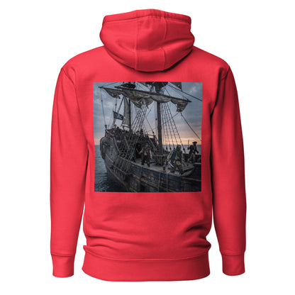 Sudadera Halloween con piratas zombies y calaveras