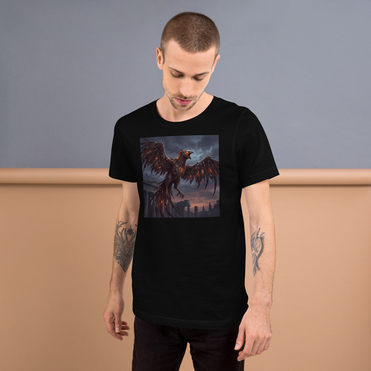 Camiseta Ave Fénix Zombie ZombieRU