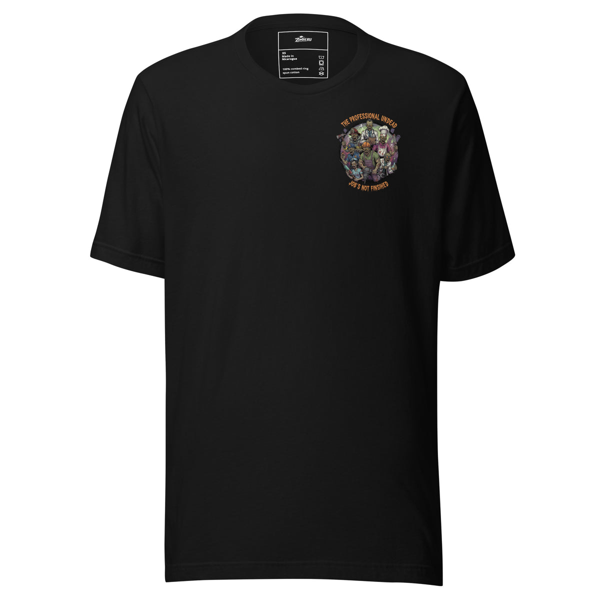 Camiseta zombie unisex ZombieRU