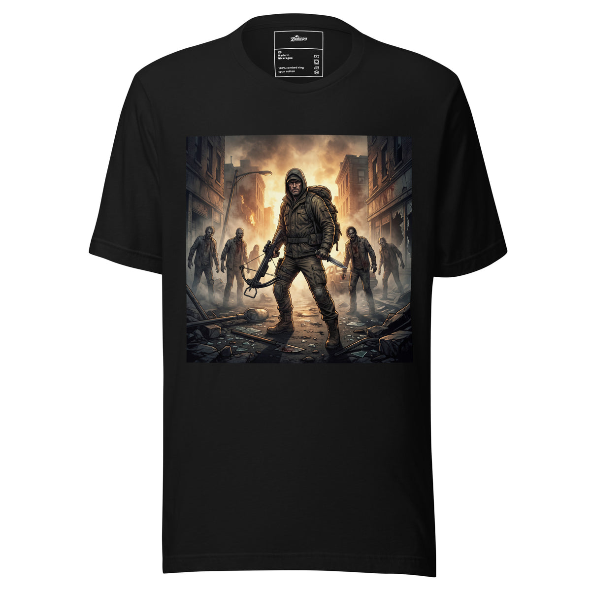 Camiseta Cazador de Zombies ZombieRU