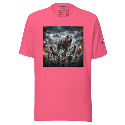 Camiseta Halloween de dinosaurios zombies