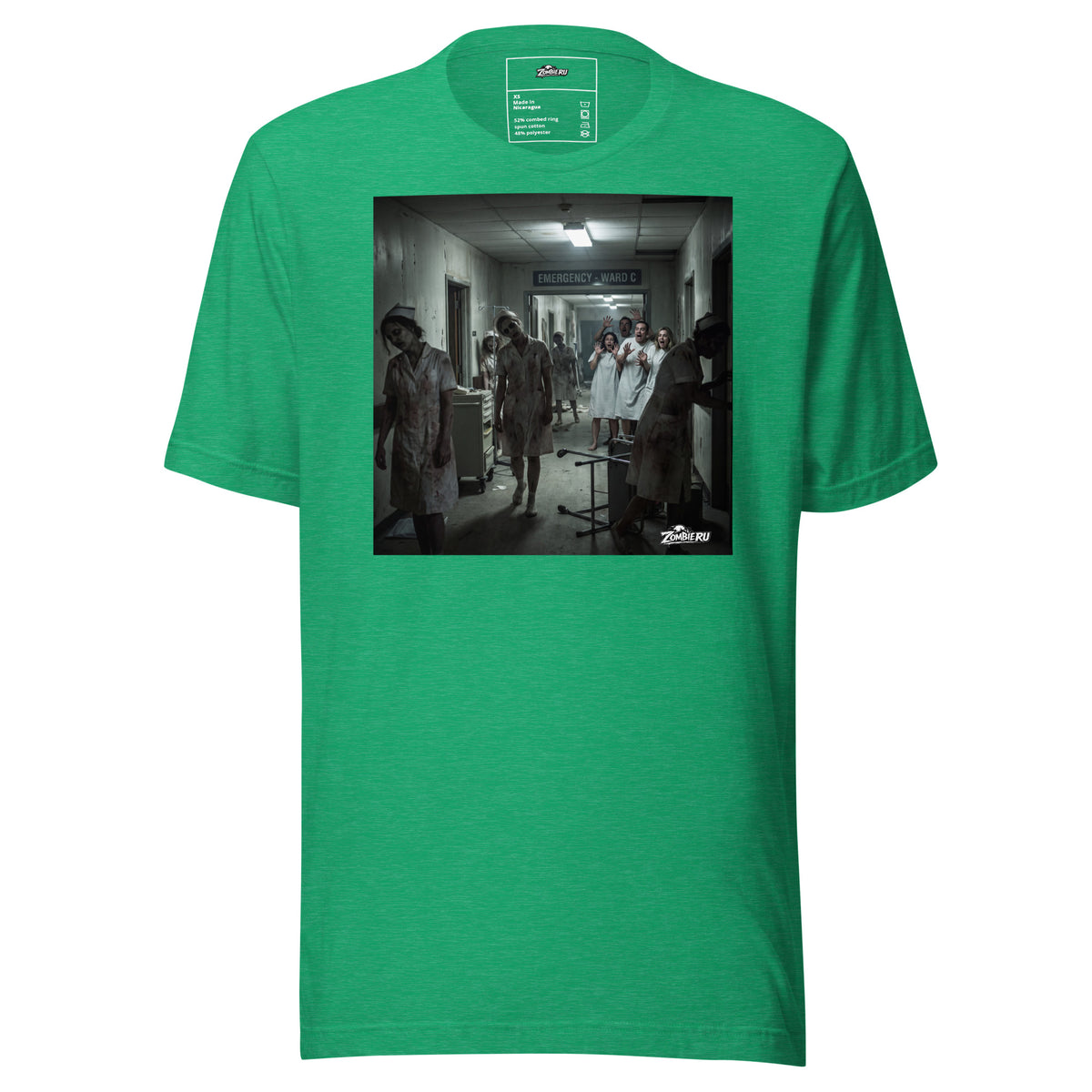 Camiseta de enfermeras zombie para Halloween