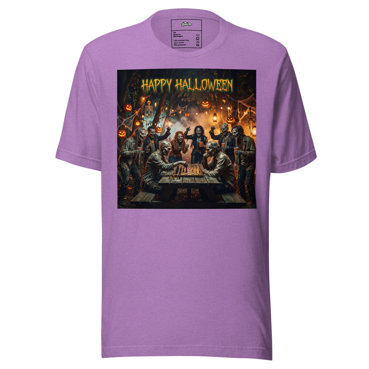 Ropa zombie con temática de Halloween