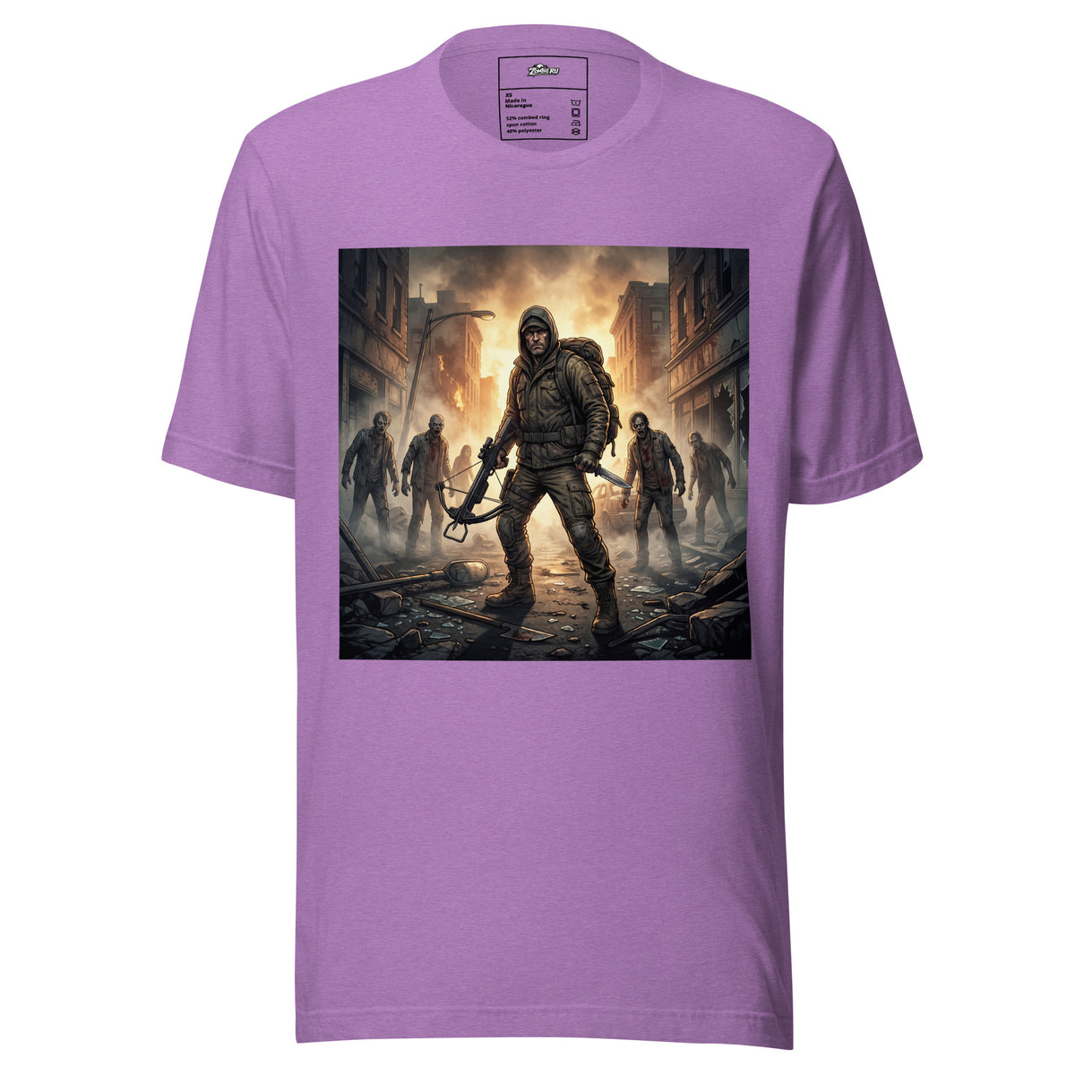 Camiseta inspirada en cazadores de zombies