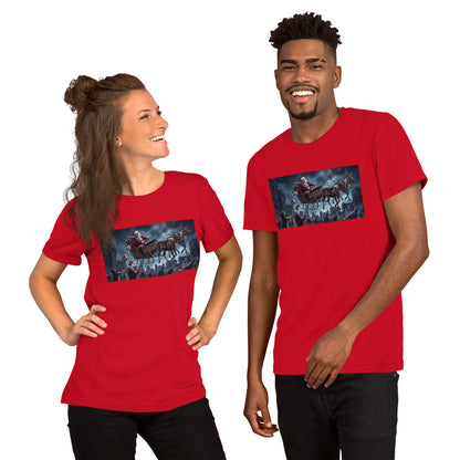 Camiseta Santa Claus Zombie Unisex ZombieRU