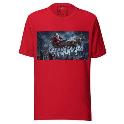 Camiseta Santa zombie unisex