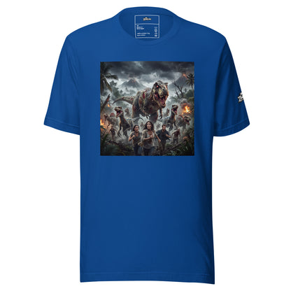 Camiseta de dinosaurio zombie ZombieRU