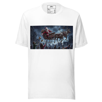 Detalle del diseño Santa Claus zombie ZombieRU