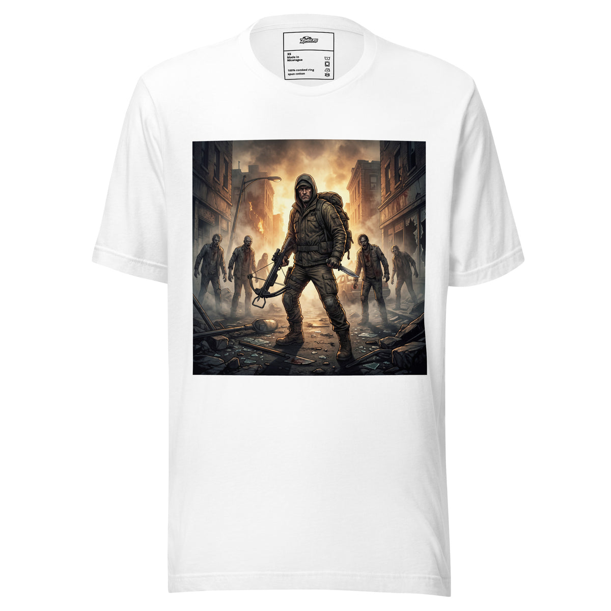Camiseta para amantes de los muertos vivientes