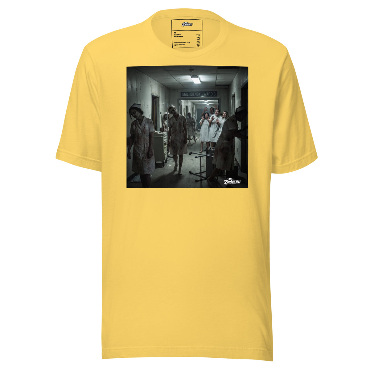 Camiseta de enfermeras para amantes de los zombies