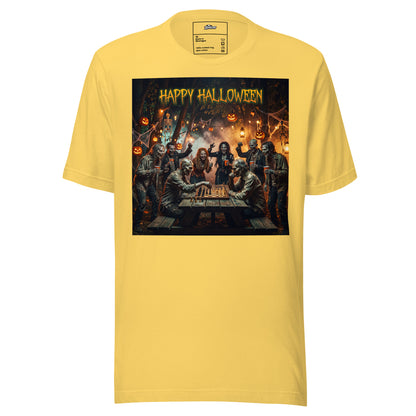 Estampado de zombies jugando ajedrez