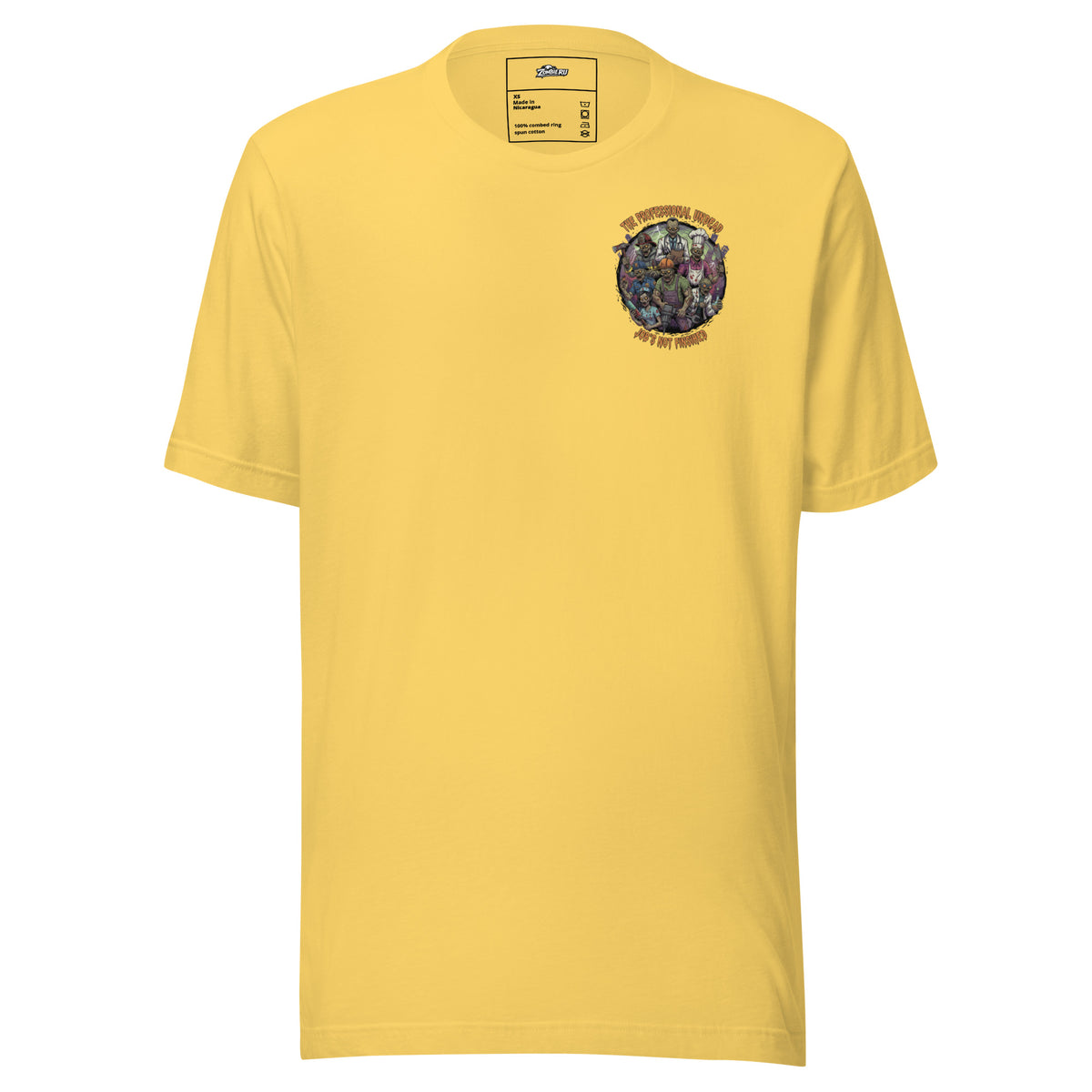 Camiseta zombie de estilo alternativo