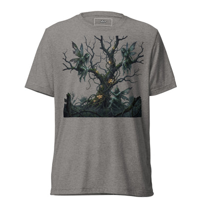 Diseño oscuro de hadas convertidas en zombies