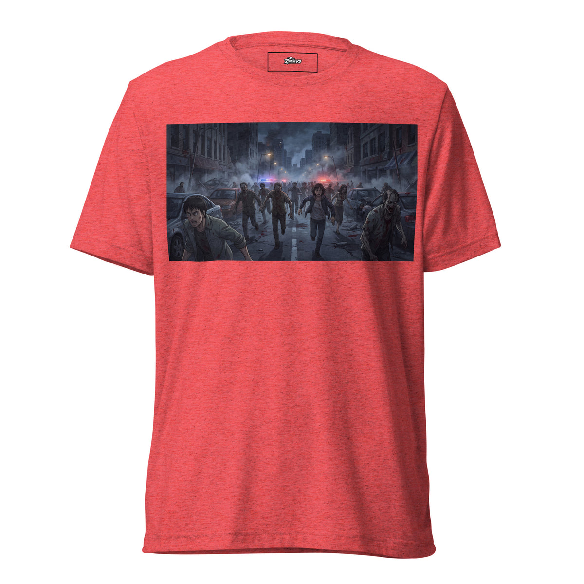 Camiseta Halloween con diseño zombie anime