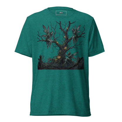 Diseño de hadas zombie en camiseta