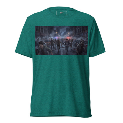 Camiseta de horror zombie estilo anime
