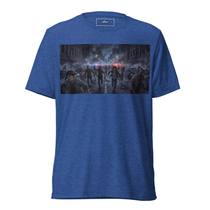 Camiseta anime con temática zombie