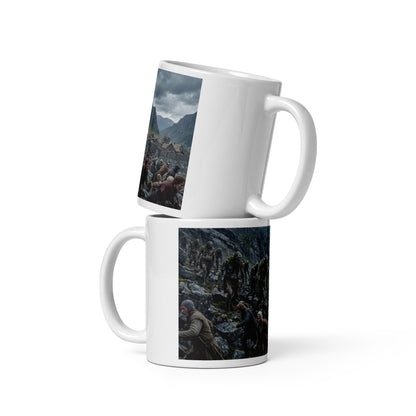 Diseño de troll zombie en taza