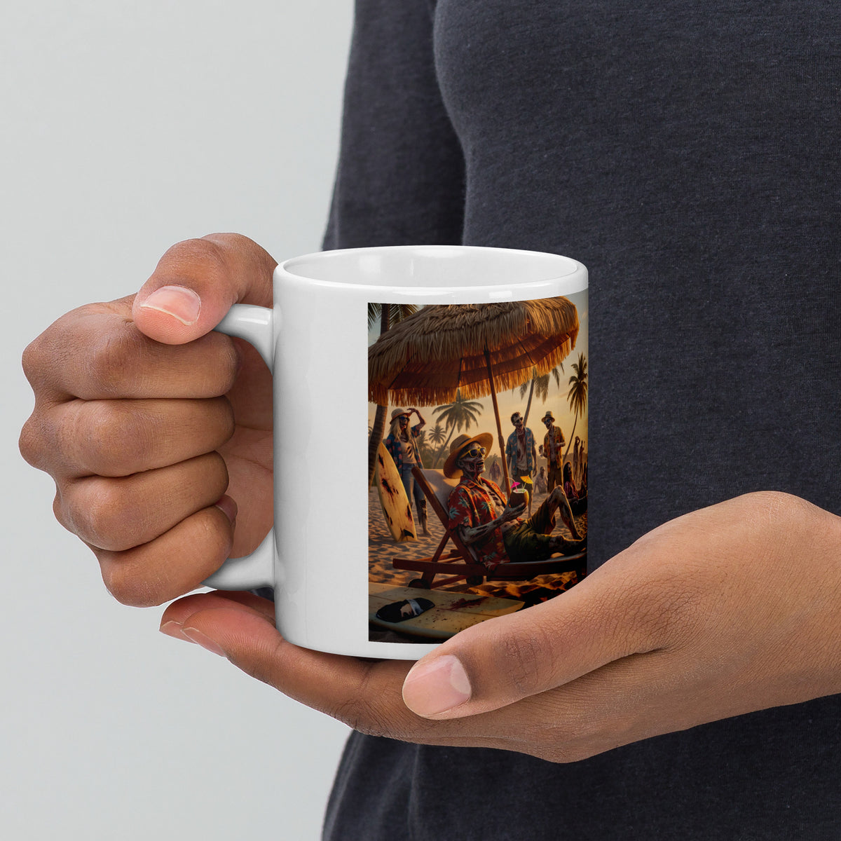 Taza de Verano Zombie